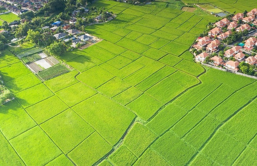 PLC Brownfield Land - Aerial View