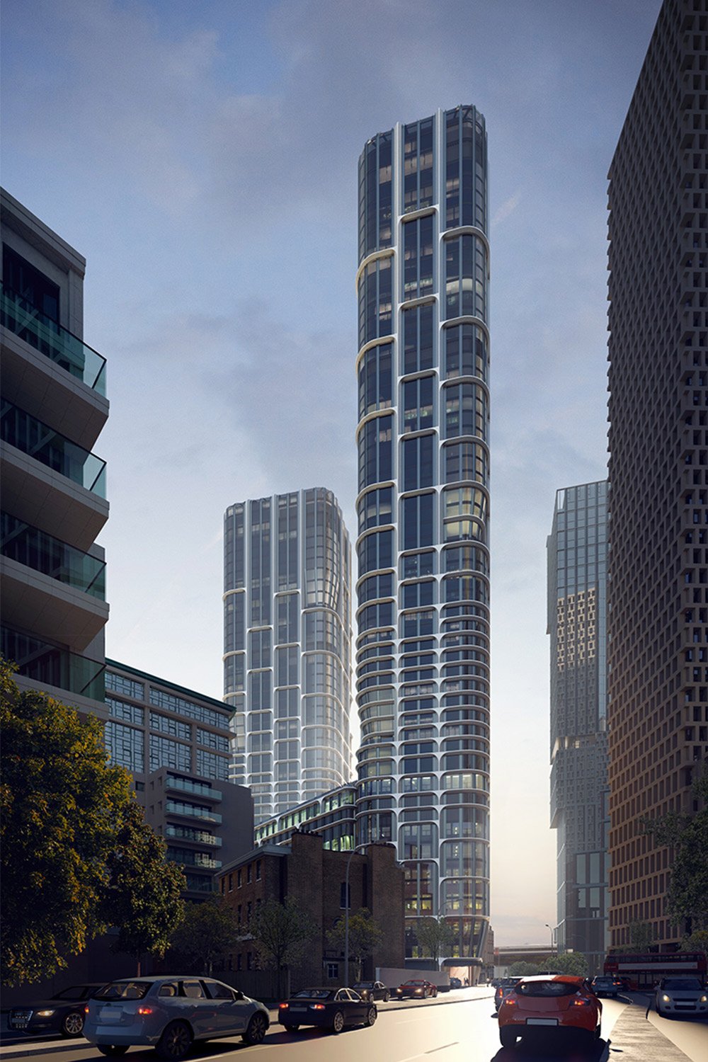 Vauxhall Cross Island - Landscape
